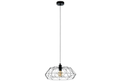 Lampen - EGLO CARLTON 2 Hängeleuchte, schwarz - 49487