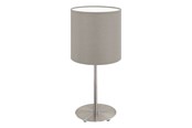Lampen - EGLO PASTERI Tischleuchte, taupe - 31595