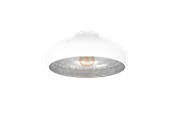 Lampen - EGLO MOGANO Deckenleuchte, weiss, silber - 94548