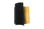Lampen - EGLO FALICETTO Wandleuchte, schwarz, gold - 98759