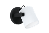 Lampen - EGLO HORNWOOD 1 Wandleuchte, weiss - 43427