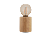 Lampen - EGLO TURIALDO Tischleuchte, braun - 901173