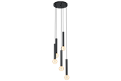 Lampen - EGLO CORTENOVA Hängeleuchte, schwarz - 98058