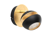 Lampen - EGLO NOCITO Spot, schwarz, gold - 95482