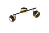 Lampen - EGLO NOCITO Spot, schwarz, gold - 95483