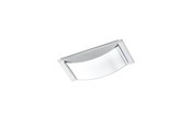 Lampen - EGLO WASAO 1 Wand- / Deckenleuchte - chrom/weiss - 94881