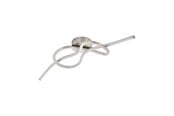 Lampen - EGLO NOVAFELTRIA Deckenleuchte - nickel-matt/weiss - 97937