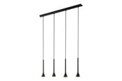 Lampen - EGLO CORTADERAS Hängeleuchte, schwarz, gold - 97605