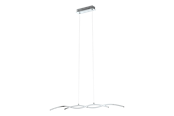 Lampen - EGLO LASANA 2 Hängeleuchte, weiss - 96103