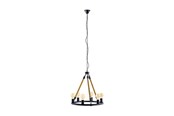 Lampen - EGLO FINDLAY Hängeleuchte, schwarz - 49694