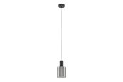 Lampen - EGLO GOROSIBA Hängeleuchte, schwarz-transparent *DEMO* - 98752