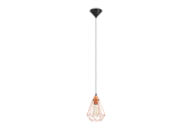 Lampen - EGLO TARBES Hängeleuchte, kupferfarben - 94193
