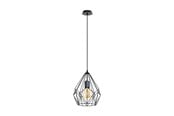 Lampen - EGLO CARLTON Hängeleuchte, schwarz - 32643