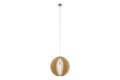 Lampen - EGLO COSSANO Hängeleuchte, ahorn - 94765