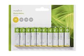 Batterien und Akkus - Nedis BAAKLR610BL battery - 10 x AA type - Alkaline - BAAKLR610BL
