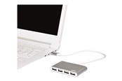 USB-Hubs - PORT Designs PORT Connect USB-Hubs - 4 - Grau - 900120