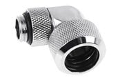DIY Wasserkühlung - Alphacool Eiszapfen 16 mm HardTube compression fitting 90° rotatable G1/4 - liquid cooling system compression angled fitting - 17394