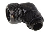 DIY Wasserkühlung - Alphacool Eiszapfen 13 mm HardTube compression fitting 90° rotatable G1/4 - liquid cooling system compression angled fitting - 17393