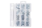 Nägel & Schrauben - Work>it Washers and nuts in assortment box with 216 pieces - 19694