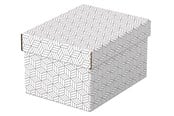 Archivierung und Aufbewahrung - Esselte  Home Aufbewahrungs- und Geschenkboxen Klein, 3 Stück Weiß - 628280