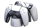 Gaming Zubehör - KMD PS5 Dualsense Charging Station - White - Wireless Zubehör für Spielkonsole - Sony PlayStation 5 - 849172013131