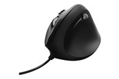 Maus - Hama Vertical Ergonomic - vertical mouse - USB - black - Vertical mouse (Schwarz) - 00182698