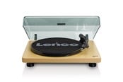 Plattenspieler - Lenco L-30WD Record Player with USB/PC encoding - Wood - Plattenspieler Braun - L-30WD
