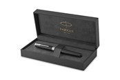 Utensilien zum Schreiben und Zeichnen - Parker Sonnet Füller | Matt-Schwarze Lackierung mit Palladiumzierteilen | Füllfederhalter mit feiner Feder | Geschenkbox - 1931521