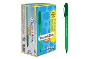 Utensilien zum Schreiben und Zeichnen - Paper Mate InkJoy 100ST Kugelschreiber | mittlere Spitze (1,0 mm) | Grün | 50 Stück - S0957150