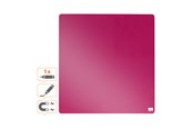 Konferenz und Präsentation - Nobo  quadratisches Whiteboard 36 x 36cm Pink - 1903803