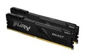 RAM - Kingston FURY Beast DDR4-3600 - 64GB - CL18 - Dual Channel (2 pcs) - Intel XMP - Schwarz - KF436C18BBK2/64