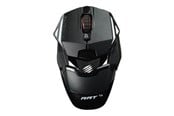 Maus - Mad Catz R.A.T. 1+ Optical Gaming Mouse - Gaming Maus (Schwarz) - MR01MCINBL000-0