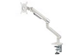 Monitorhalterung - Alterzone Arm One single aluminum monitor arm White - ALZARM17-32-W