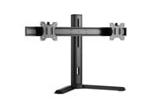 Monitorhalterung - Alterzone Pro Duo dual gaming monitor stand 17"-27" Black - ALZPROD17-27-B