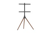 Wandhalterungen, AV-Halterungen & AV-Möbel - Alterzone Trio TV floor stand 45"-65" TVs black & walnut - Max 32 kg - recommended for - ALZTV45-65-3LB