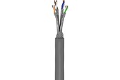 Netzwerk - Kabel - Pro CAT 6a network cable S/FTP (PiMF) grey 305 m - Grau - 4040849960956