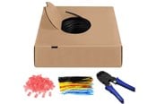 Netzwerk - Kabel - Pro CAT 6 Outdoor network cable set U/UTP black 305 - Schwarz - 305m - 4040849554414
