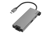 Dockingstationen - Hama Multiport Adapter - docking station - USB-C 3.2 Gen 1 - HDMI - GigE - 00200109