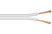 Antennenkabel - Pro Speaker cable white CCA 50 m - 50 m roll cable d - 4040849677434
