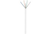 Netzwerk - Kabel - Pro CAT 6 network cable U/UTP white 100 m - CCA cop - Weiß - 100m - 4040849949654