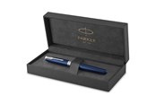 Utensilien zum Schreiben und Zeichnen - Parker Sonnet Füller | Blaue Lackierung | Füllfederhalter mit mittlerer Feder | Geschenkbox - 1945364