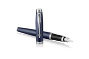 Utensilien zum Schreiben und Zeichnen - Parker IM Füller | Matte Blue | Füllfederhalter mit mittlerer Feder und blauer Tinte | Geschenkbox - 1931654