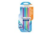 Utensilien zum Schreiben und Zeichnen - Paper Mate Non Stop-Druckbleistift | 0,7 mm | HB 2 | Schaft in sortierten Neonfarben | 4 Stück - 2027757
