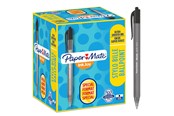 Utensilien zum Schreiben und Zeichnen - Paper Mate InkJoy 100RT Retractable Kugelschreiber | mittlere Spitze (1,0 mm) | Schwarz | 100 Stück - S0977430