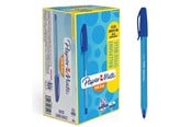 Utensilien zum Schreiben und Zeichnen - Paper Mate InkJoy 100ST Kugelschreiber | extra-feine Spitze (0,5 mm) | Blau | 50 Stück - S0960900