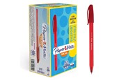 Utensilien zum Schreiben und Zeichnen - Paper Mate InkJoy 100ST Kugelschreiber | mittlere Spitze (1,0 mm) | Rot | 50 Stück - S0957140