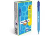 Utensilien zum Schreiben und Zeichnen - Paper Mate InkJoy 100RT Retractable Kugelschreiber | mittlere Spitze (1,0 mm) | Blau | 20 Stück - S0957040
