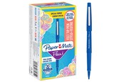 Utensilien zum Schreiben und Zeichnen - Paper Mate  Flair Filzstifte | mittlere Spitze (0,7 mm) | blau | 36 Stück - 2077175