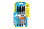 Utensilien zum Schreiben und Zeichnen - Paper Mate InkJoy 100ST Kugelschreiber | feine Spitze (0,7 mm) | Schwarz | 5 Stück - 1956729