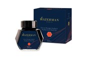 Utensilien zum Schreiben und Zeichnen - Waterman Füllertinte im Tintenfass | Audacious Red | Tintenflacon mit 50 ml - S0110730